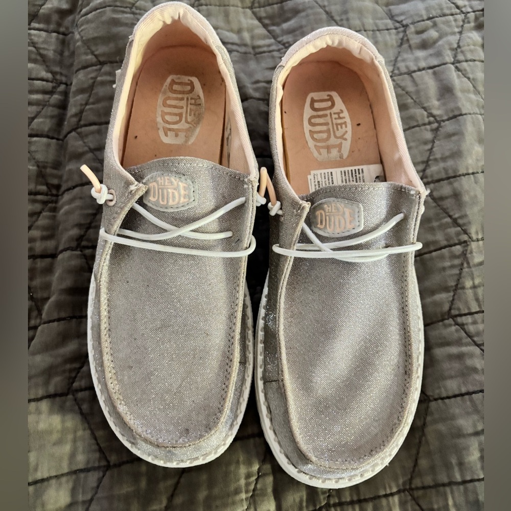 Hey Dude Glitter Shoes